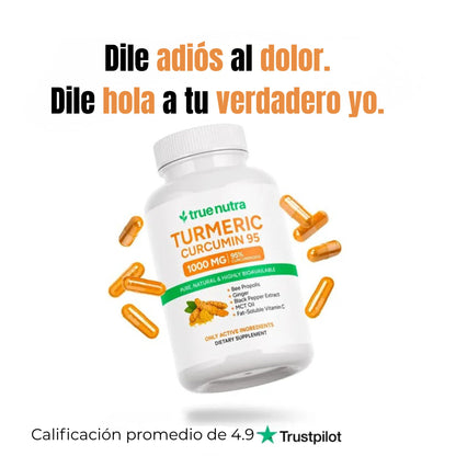 Turmeric Curcumin 95 - Despídete del Dolor y la Hinchazón