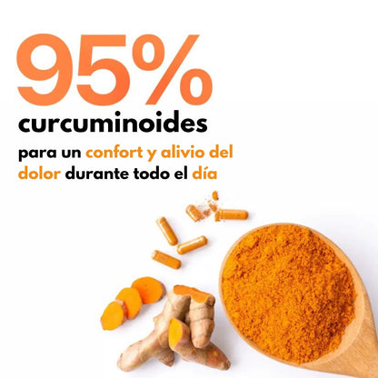 Turmeric Curcumin 95 - Despídete del Dolor y la Hinchazón